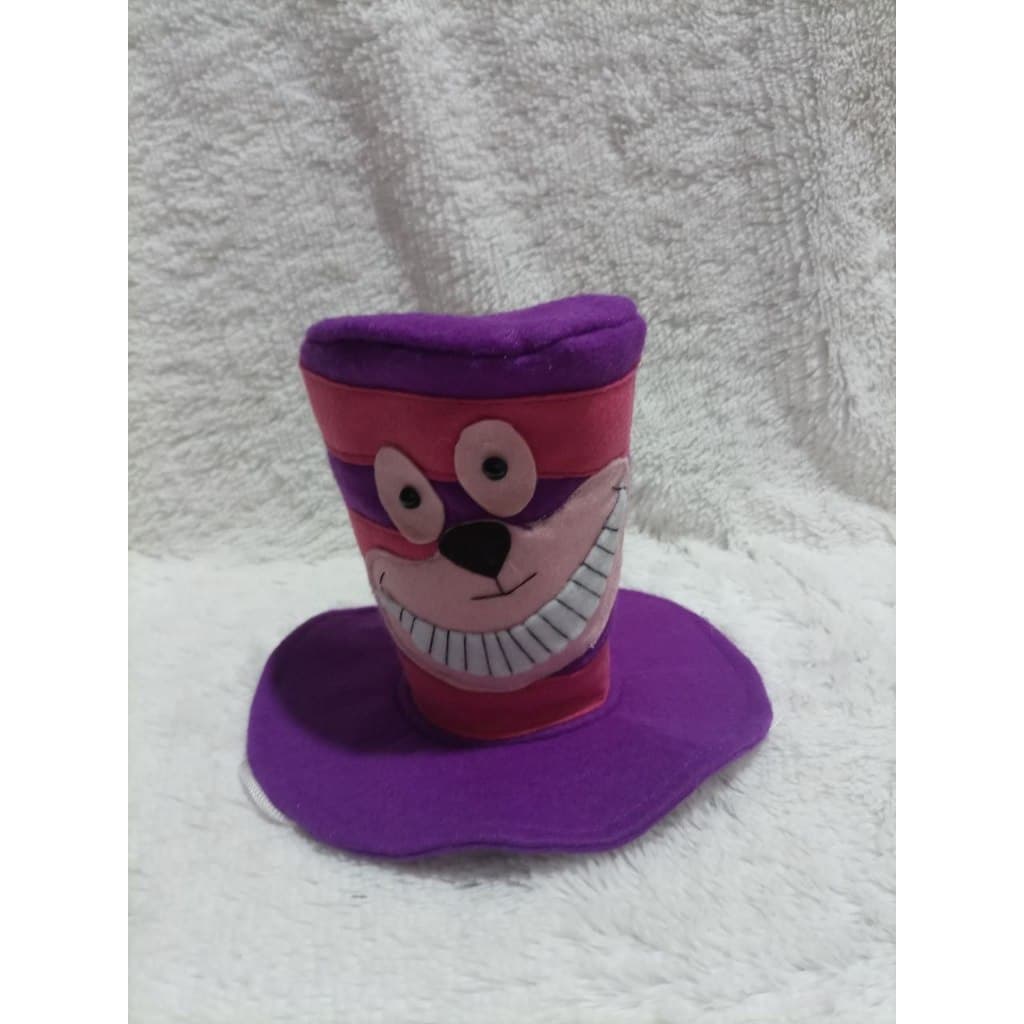 CHAPÉU PET GATO CHESHIRE ALICE NO PAIS DAS MARAVILHAS PARA CÃES E GATOS