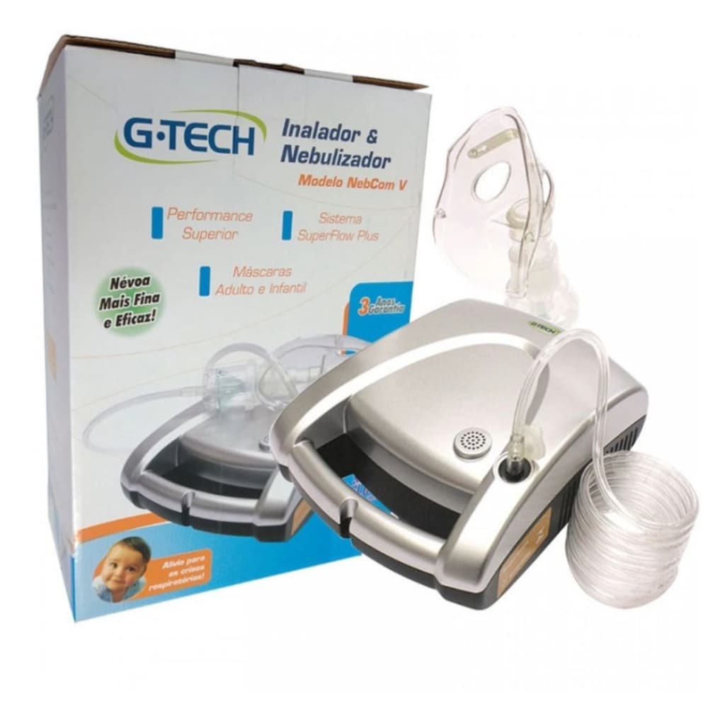 Nebulizador compressor G-Tech Nebcom V 127V/230V