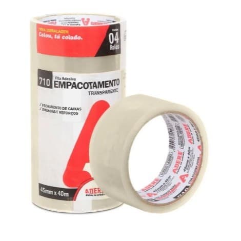 Fita Adesiva Para Embalagem 45mm X 40m