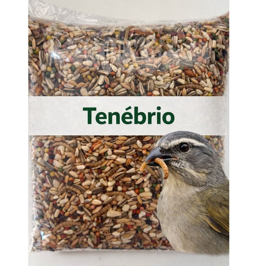 Ração Trinca Ferro com Tenébrio 1KG