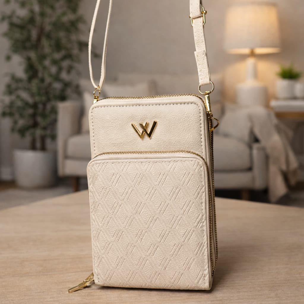 Bolsa Transversal Feminina Porta Celular – Elegante Compacta e Super Prática Pequena