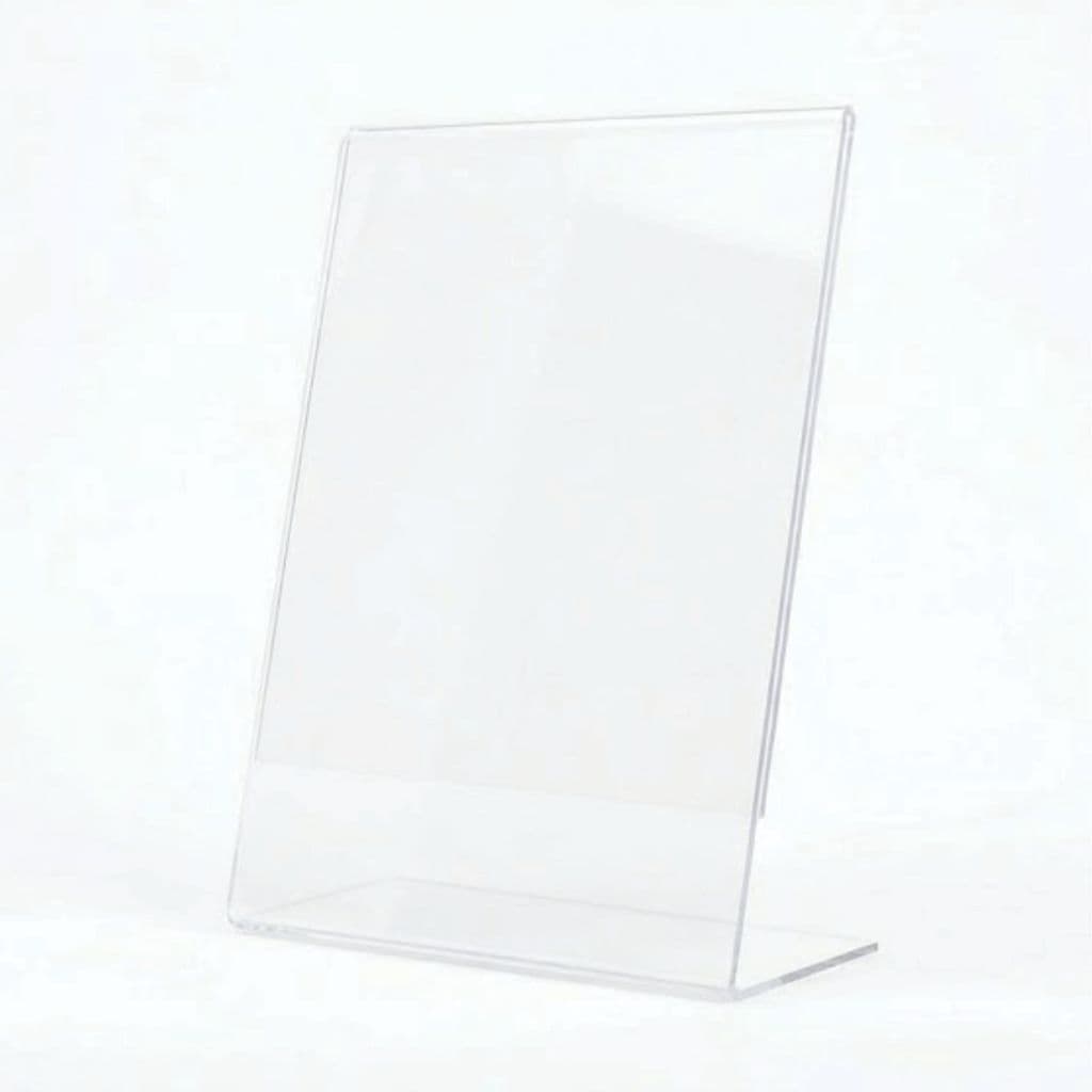 Kit 3 Unidades Display Expositor Acrílico A4 De Balcão Mesa Cor Transparente