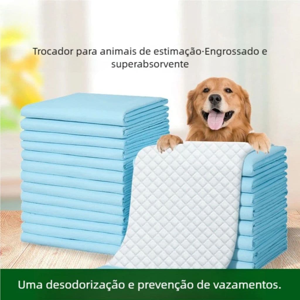 Tapete para Cachorros – Higiênico 5 Camadas, Vários Tamanhos QUEIMA ESTOQUE PROMOÇAO
