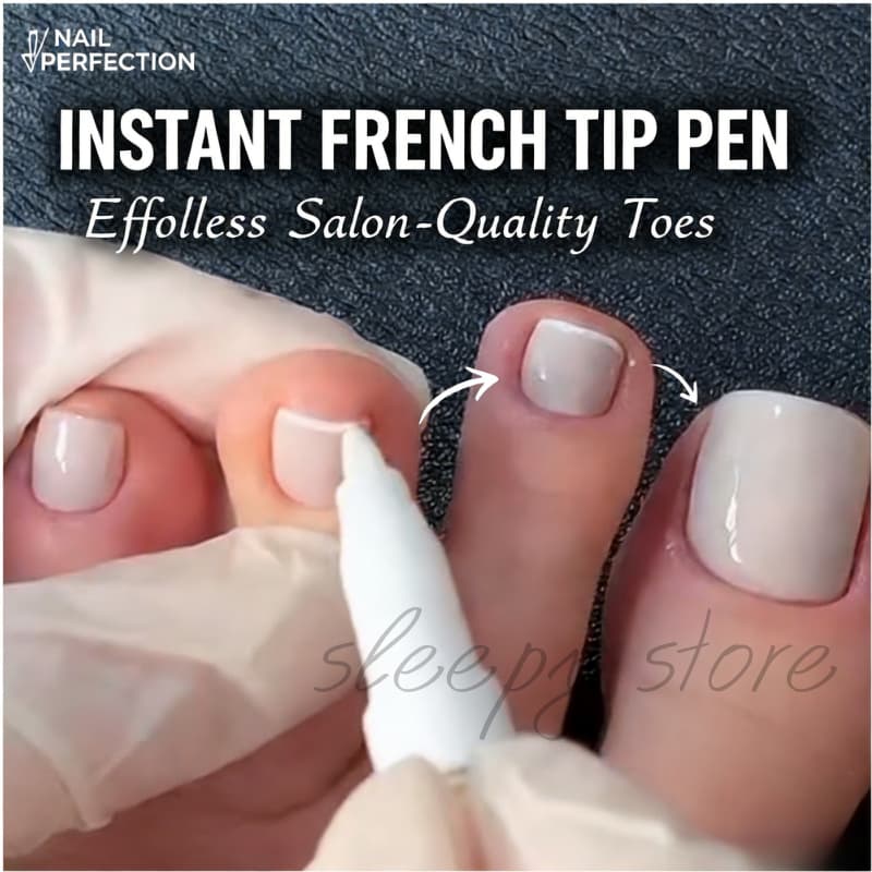 Caneta Francesinha de Salão - Delineador Branco de Longa Duração !