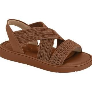 Sandália Papete Feminina Ortopédica Modare Ultraconforto Tiras Elásticas Confortáveis Calce Fácil