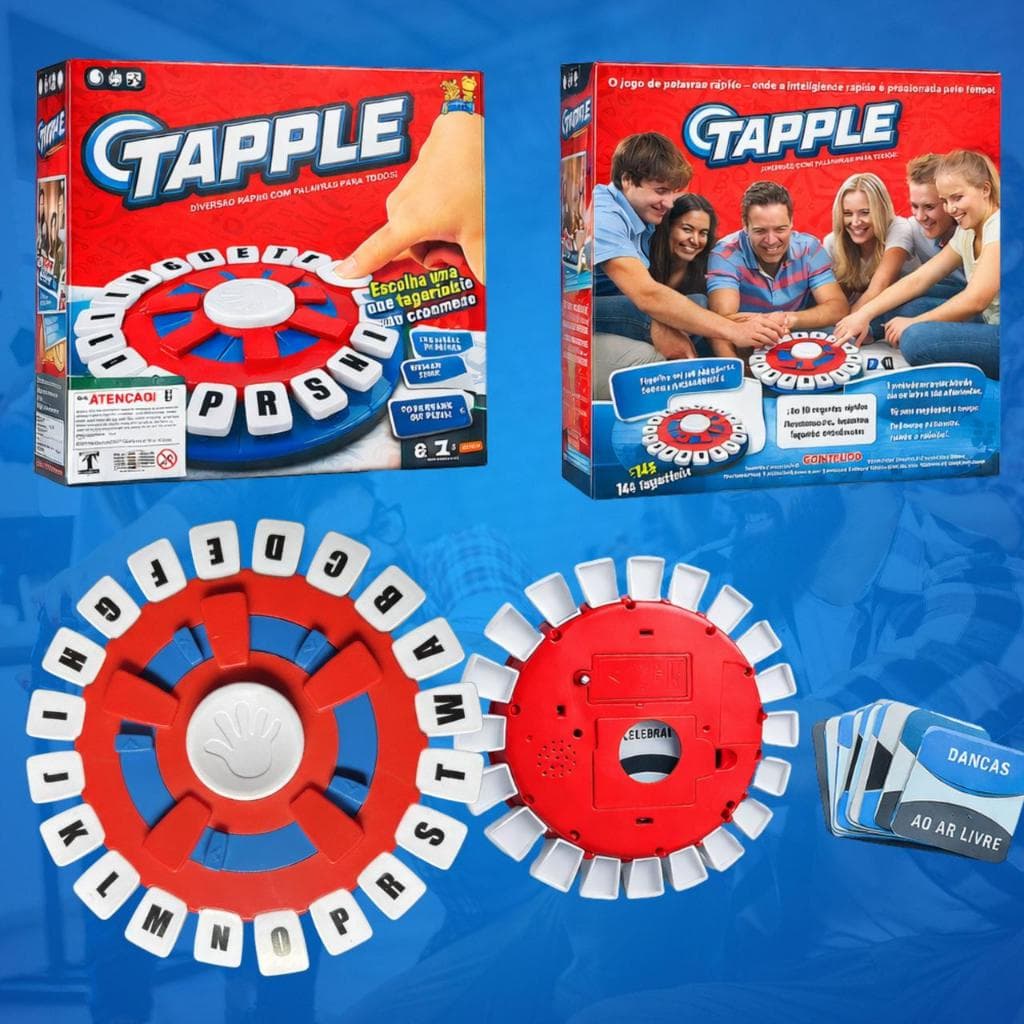 Jogo Stop Em Português Com Temporizador Educativo 10 Segundos Infantil Presente Pra Familia Viagens Diversão