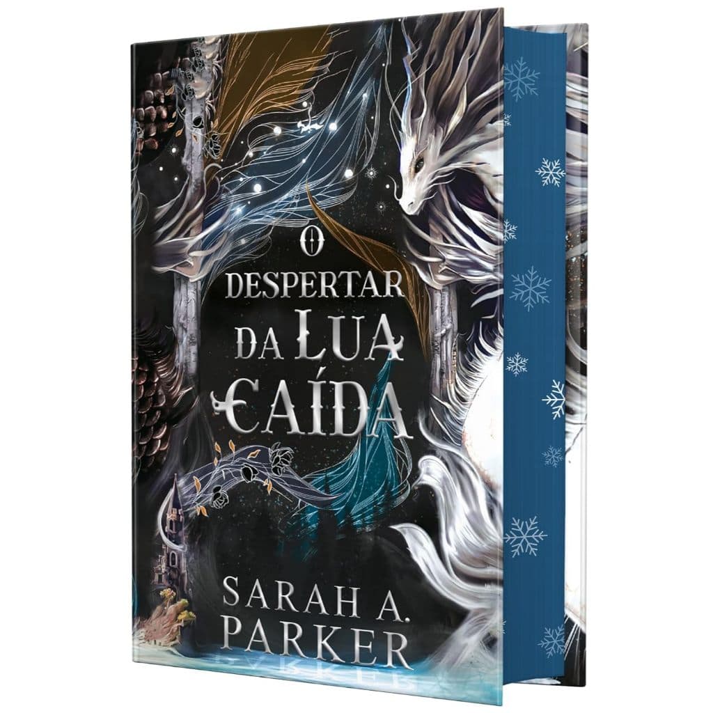 O despertar da lua caída – Edição em capa dura com pintura trilateral