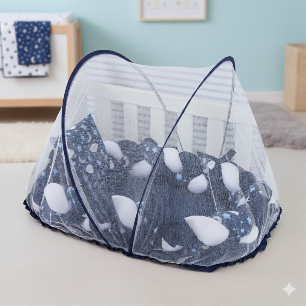 Mosqueteiro Para Ninho Redutor De Berço Portátil Protetor