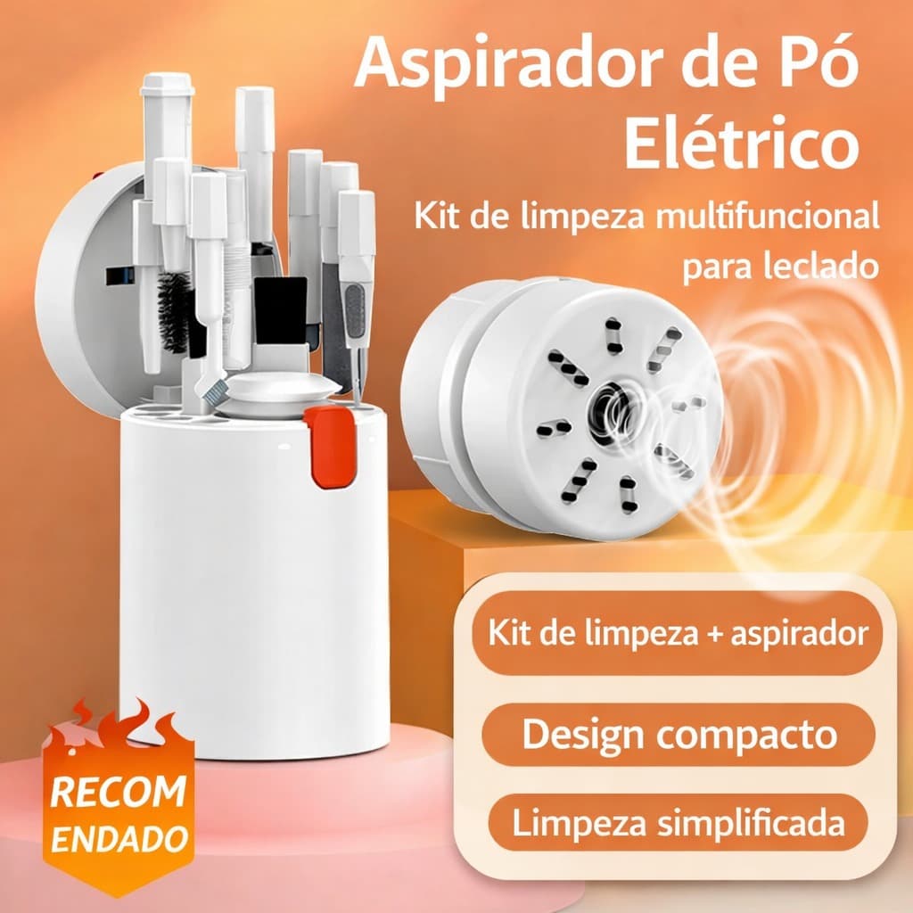 Kit de Limpeza 21 em 1 Multifuncional – Solução Completa para Limpeza Doméstica (MIP-014)