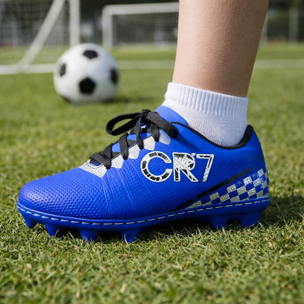 Chuteira Campo Infantil Futebol Gramado Natural R7