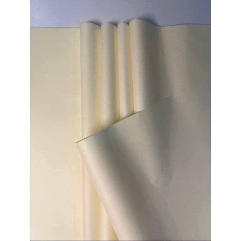 Papel de Seda Off White 50x70 - Pct 100 Unidades *4 Opções de Tamanho,embalagem roupa,doces rococó, pipas embrulhos