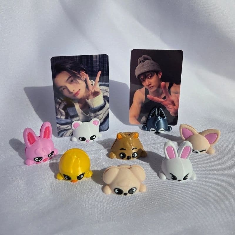 STRAY KIDS - Skzoo para Lightstick, chaveiro ou suporte de photocard