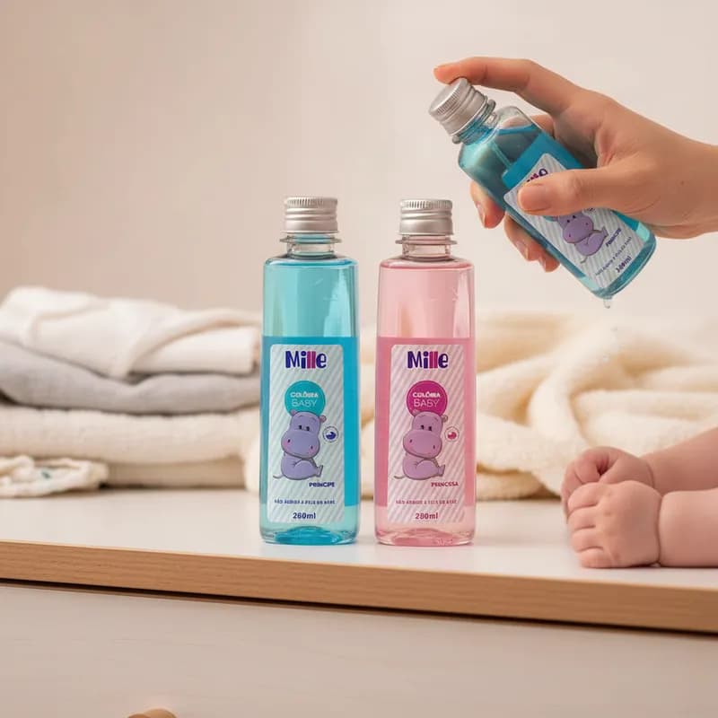 Colônia infantil 280ml baby Mille