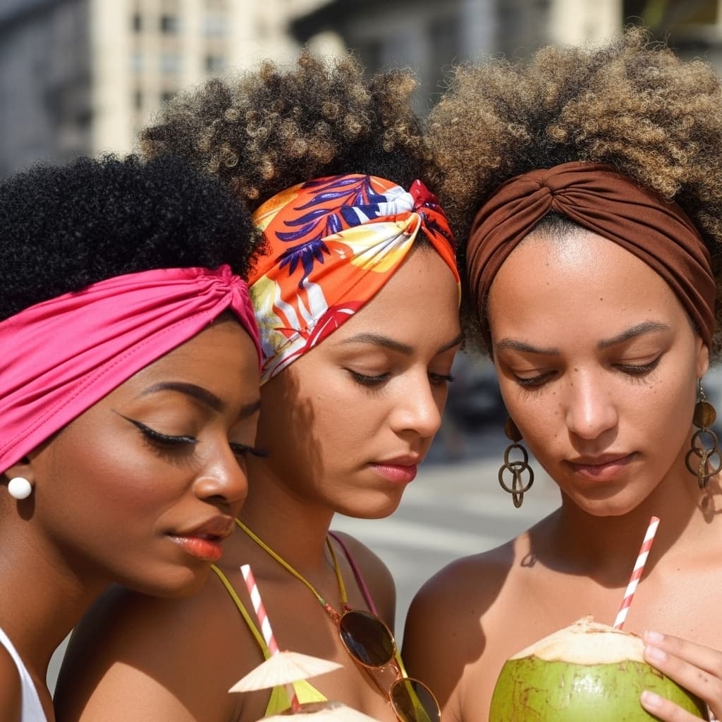 Tiara Faixa de Cabelo Feminina Elástica – Moda Casual e Fitness