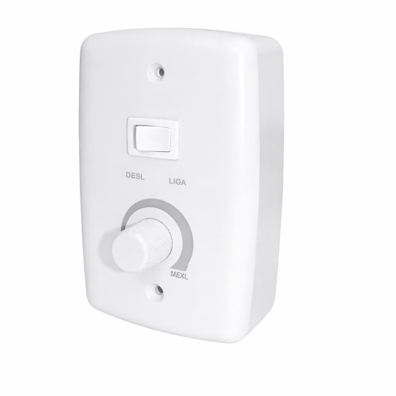 Controle Ventilador Oscilante Parede Bivolt com Caixa