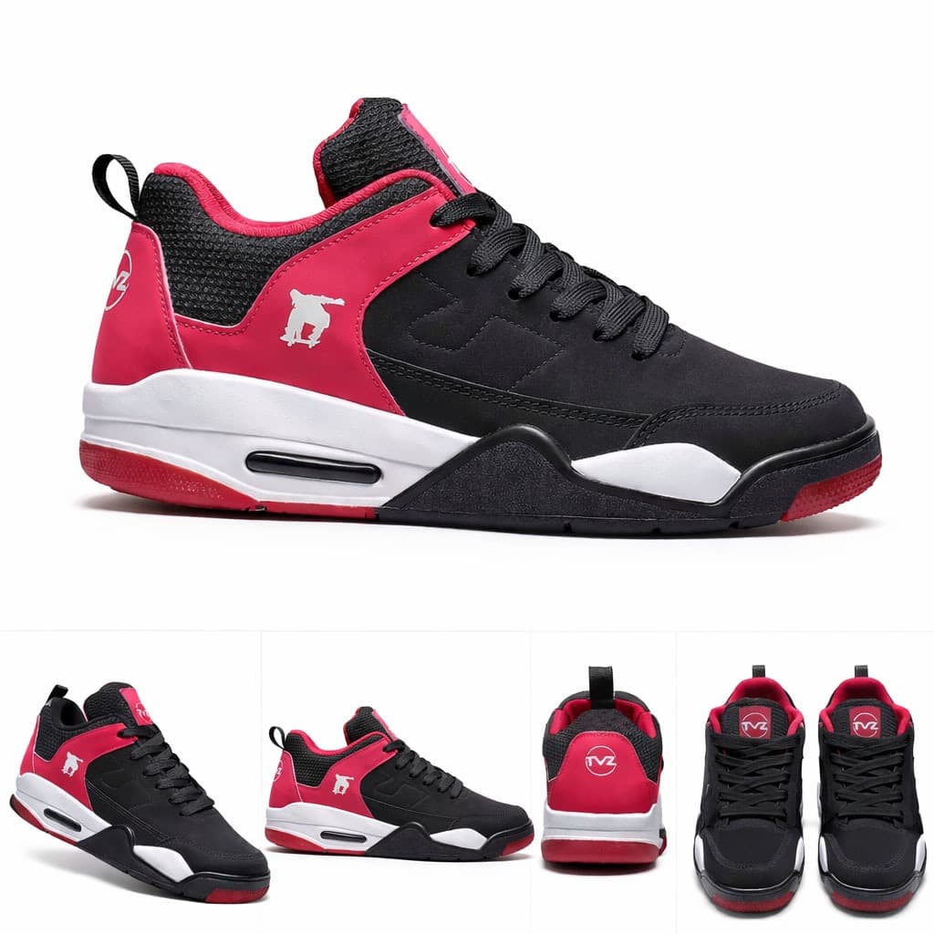 Tenis masculino botinha 4 conforto basquete volei academia