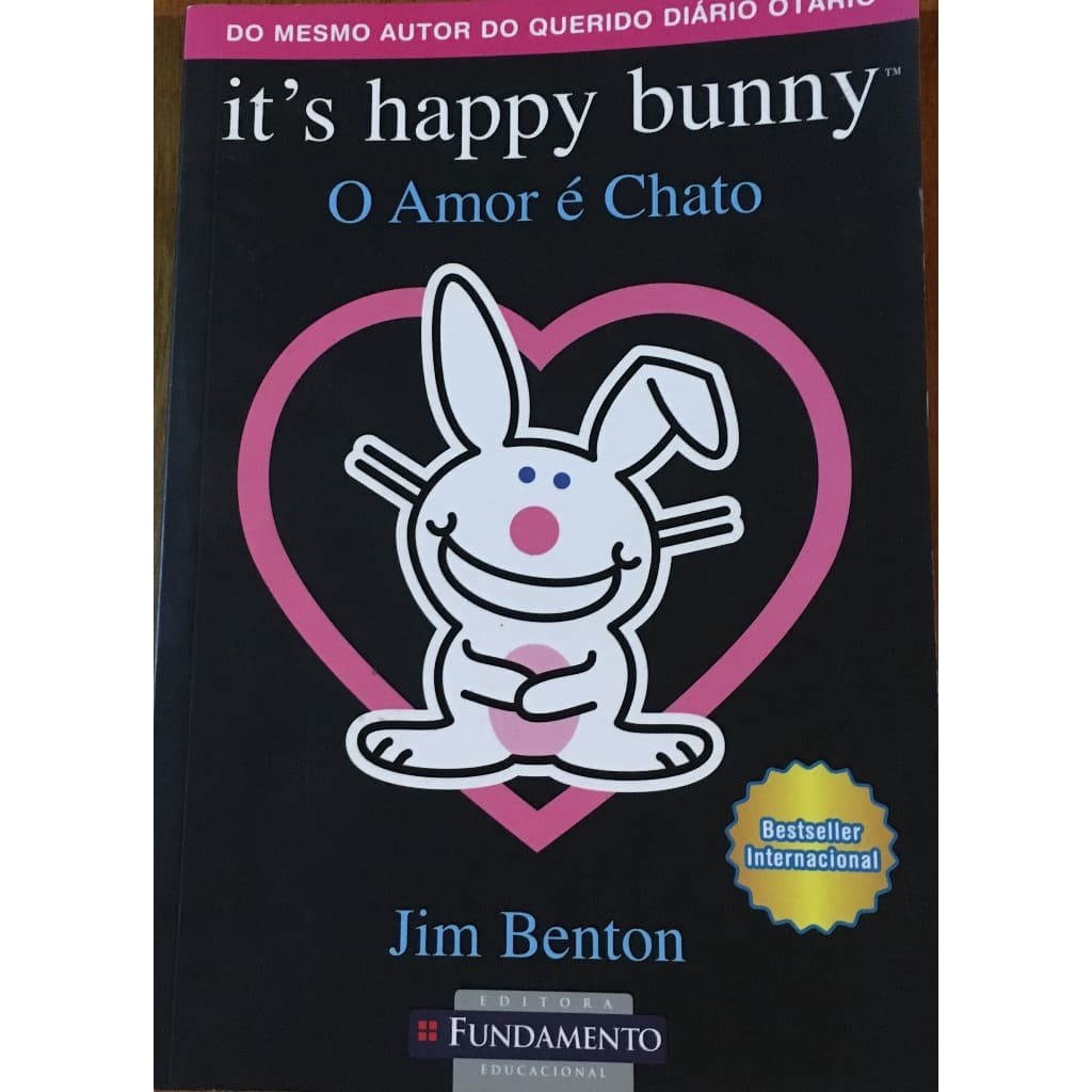 Livro O Amor é Chato, Jim Benton.