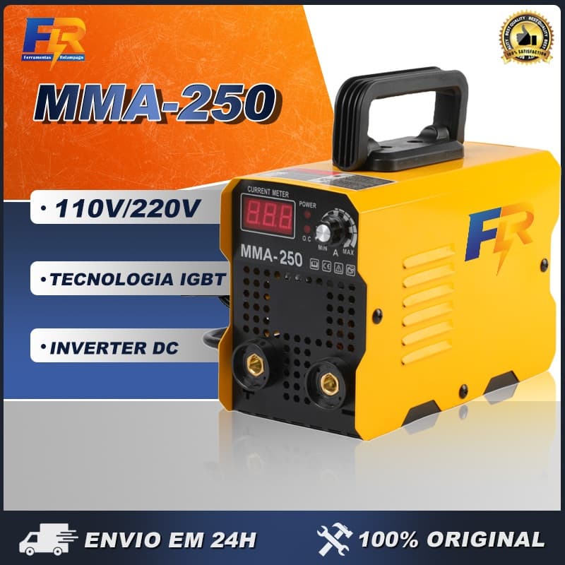Máquina de Solda Inversora IGBT Portátil MMA-250/300