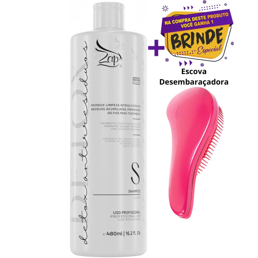 Shampoo Zap Detox Antirresíduos Original