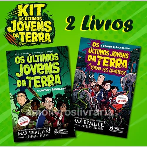 Kit 2 Livros: Os últimos jovens da Terra