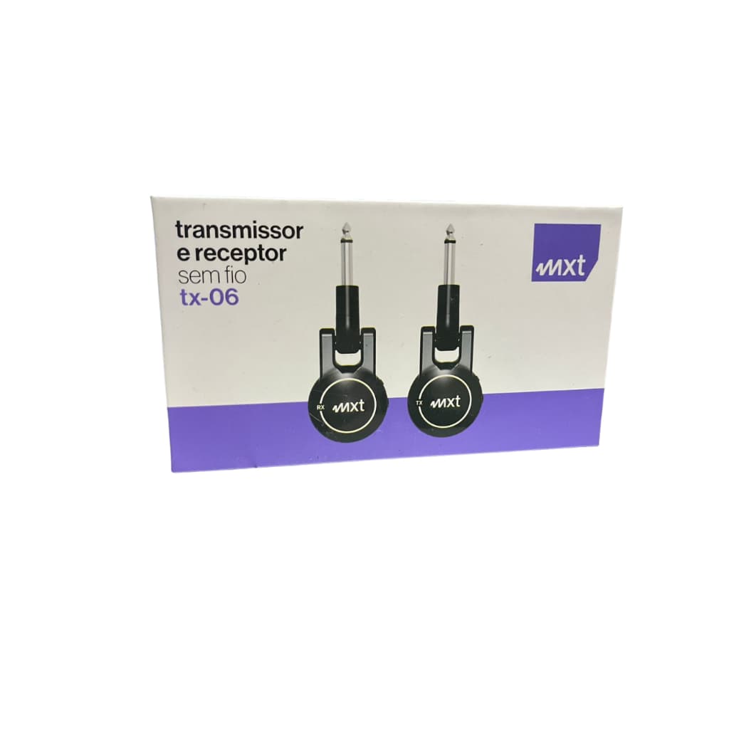 Mxt Tx-06 Transmissor E Receptor Sem Fio