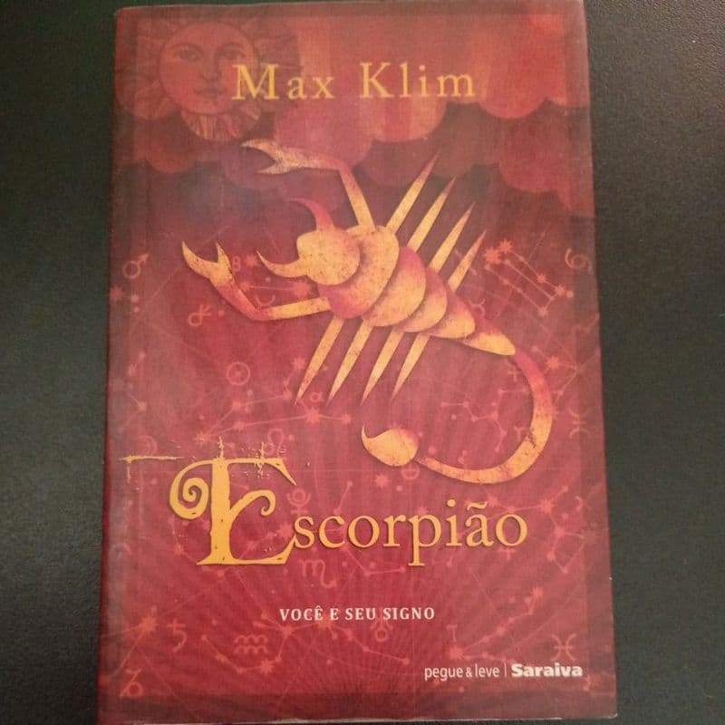 livreto signo Escorpião 🦂, usado .
