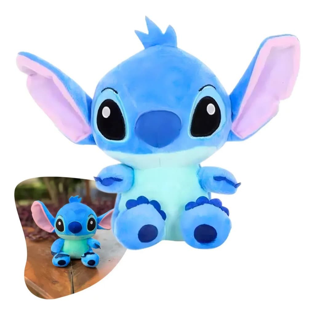 Stitch 20 Cm Cor AZUL PELUCIA FOFA