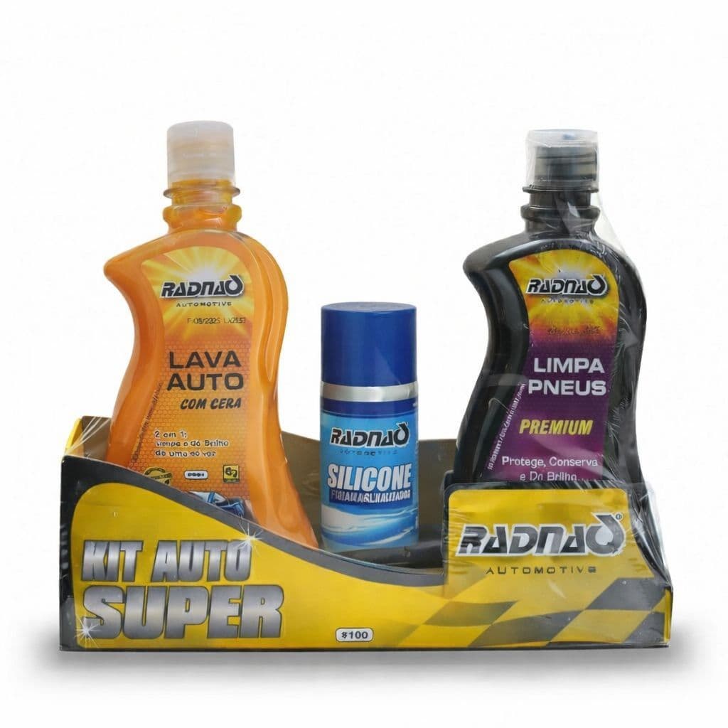 Kit Auto Limpeza Hyper Radnaq