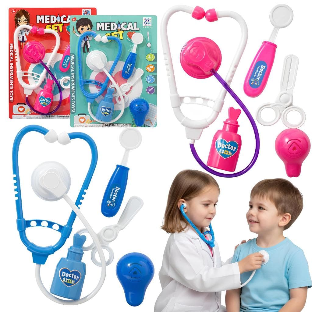 kit Mini Doutora, Kit Mini Doutor, Médica, Médico, Kit Medicina