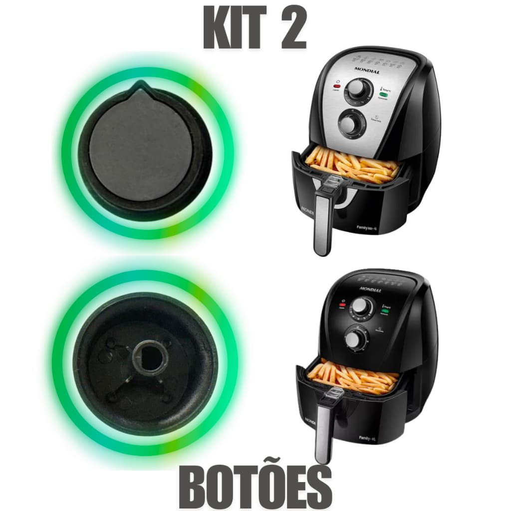 Botões Compatível Para Mondial Afn40 Afn50