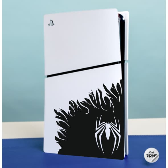 Adesivo Spiderman 2 Playstation Slim Homem Aranha Venom Skin Spider-Man
