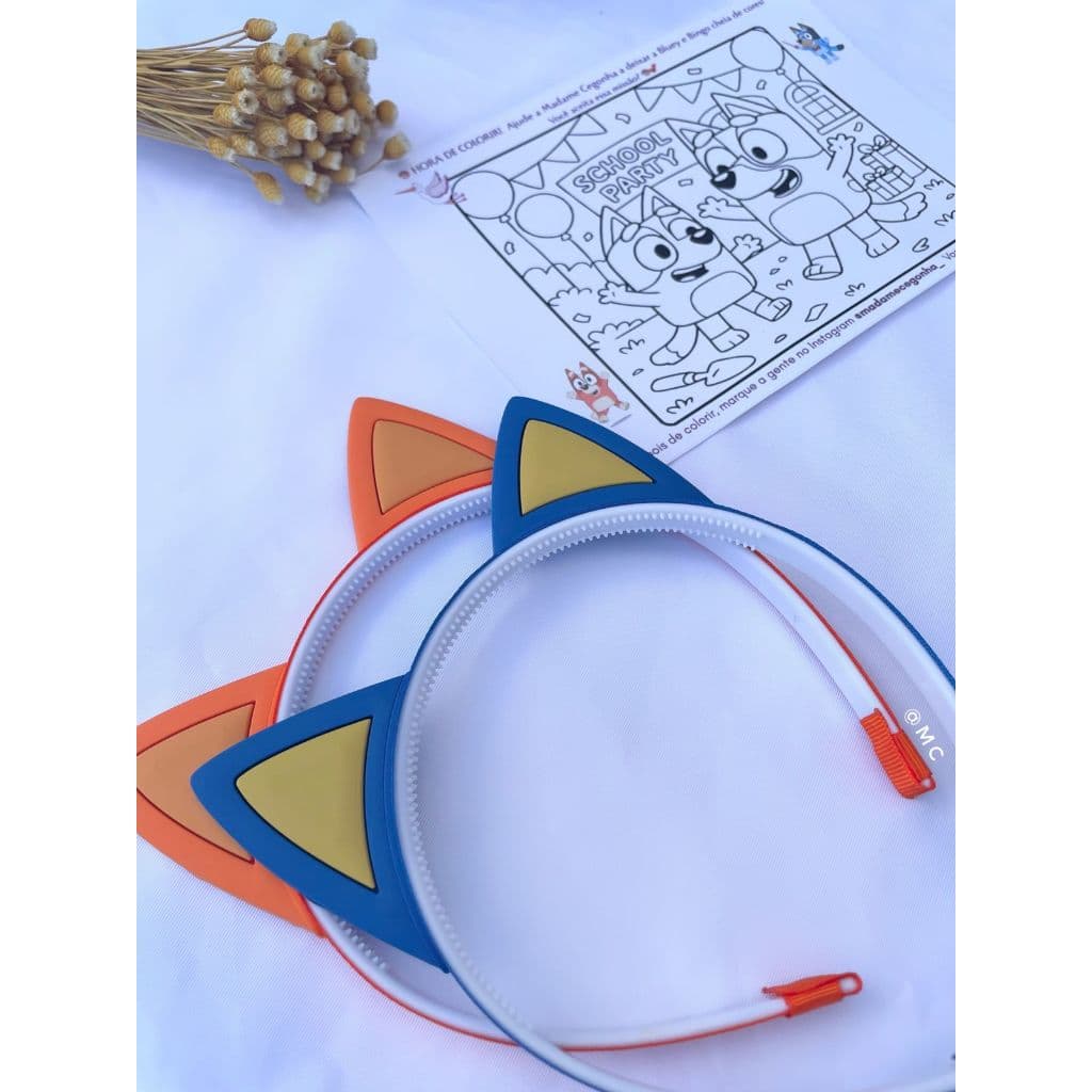 TIARA DA BLUEY E BINGO NÃO QUEBRA | Alta Qualidade | Orelhinha da Bluey