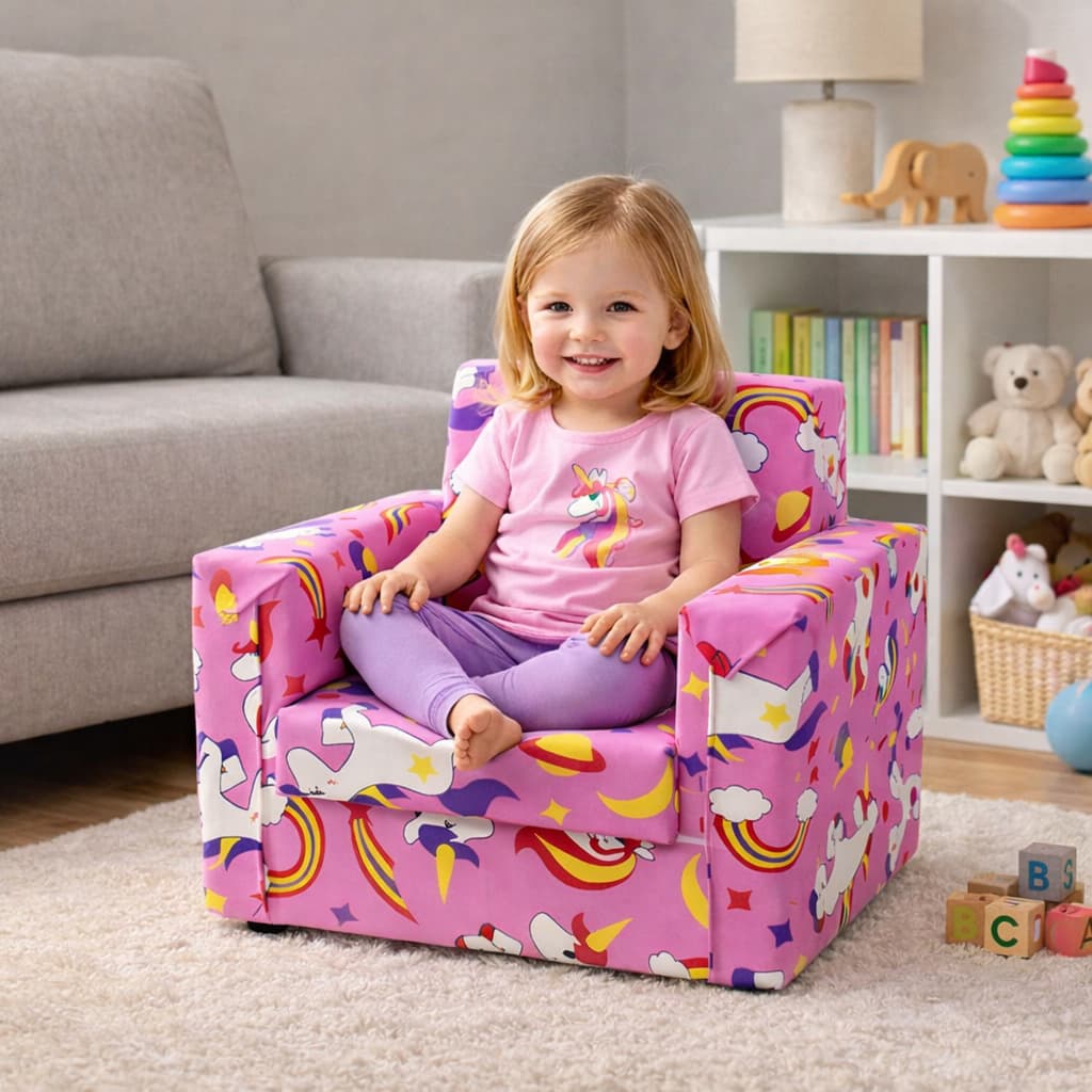 Sofazinhho Infantil Decorativo Multiuso – Ideal para Crianças de 2 a 5 Anos
