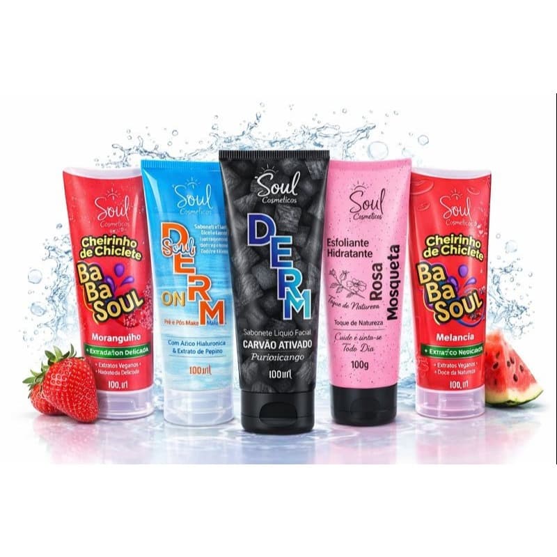 Sabonete Líquido Facial Corporal Babasoul Demaquilante