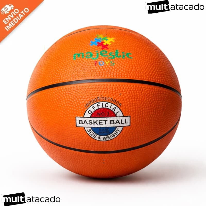 Mini Bola De Basquete Tamanho N° 3 Promoção Basket Para Crianças Meninos e Meninas