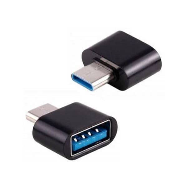 Adaptador Conector Tipo C para USB 3.0 OTG Conversor Macho USB-C Pug Dados celular recuperar Leitor