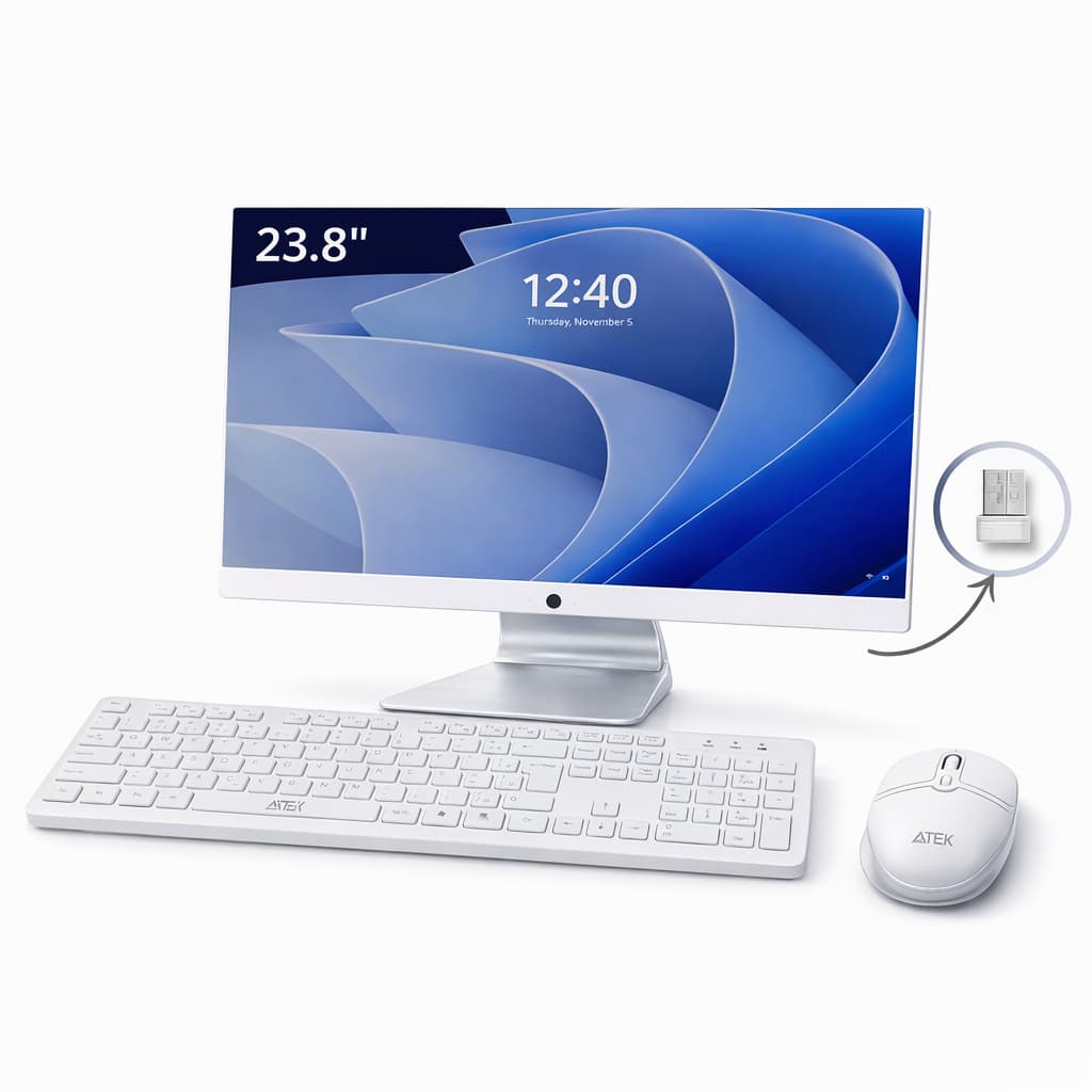 Computador All-in-One Maximus 23,8" Full HD Intel Core i5 8GB 512GB SSD  com Webcam Teclado e Mouse