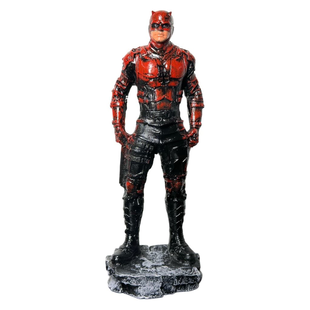Boneco Demolidor Estatueta Matt Murdock Serie Estátua Colecionável de Resina