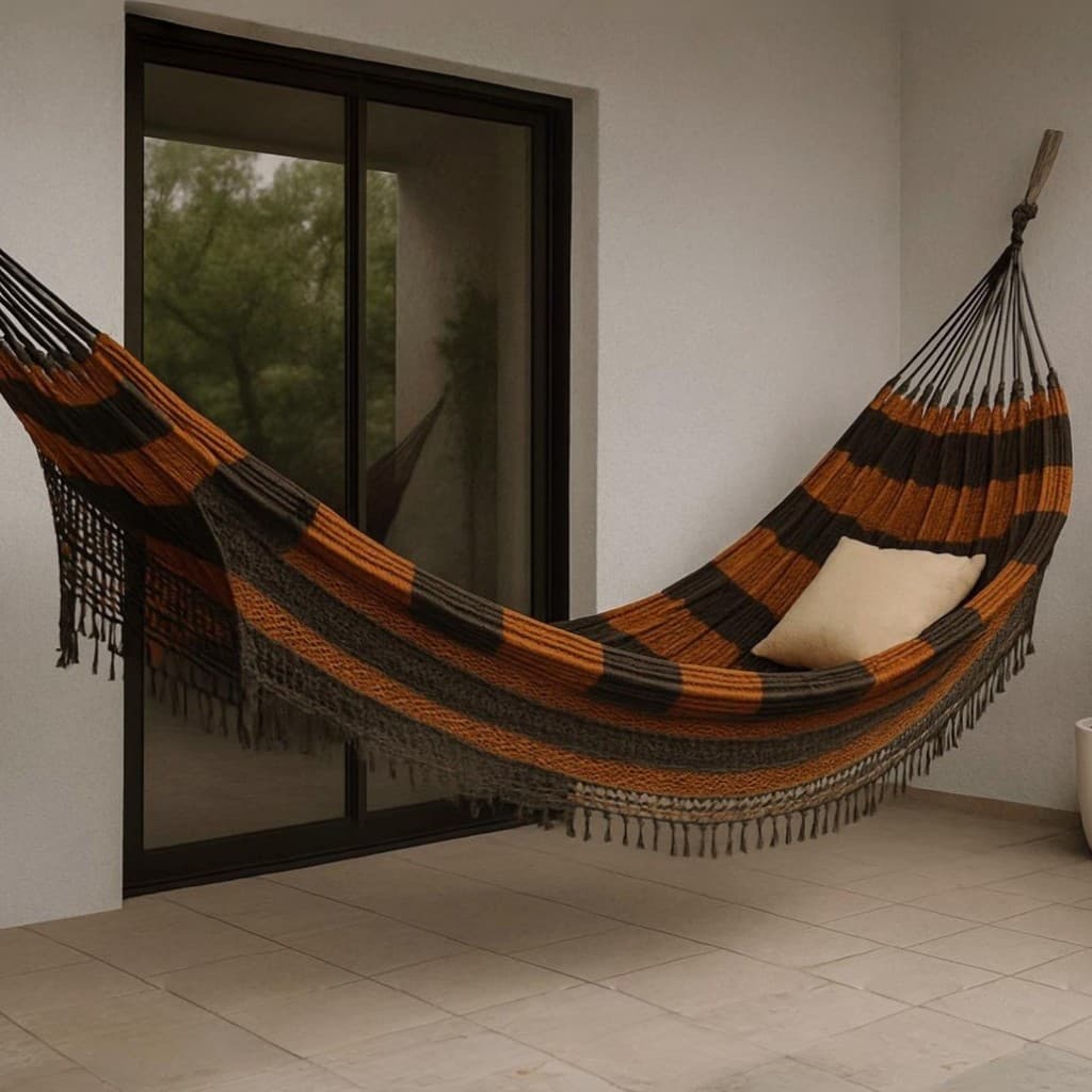 Rede De Dormir Casal Algodão Premium 4,5m Reforçada Super Confortável Jaguaruana