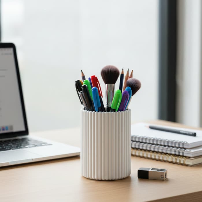 Porta Escova de Dente Minimalista, Porta Lápis, Porta Caneta, vaso decorativo Orgaziador