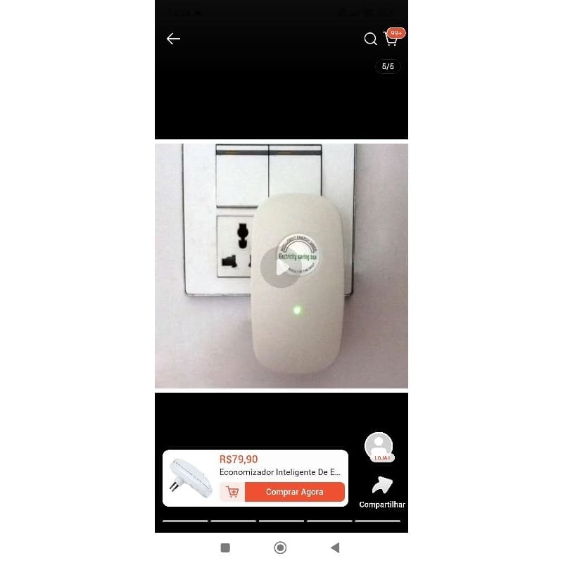 Economizador Inteligente De Energia Reduz Até 40% Da Conta redutor de energia power saver