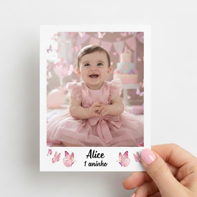 Foto Imã de Geladeira - Lembrancinha-Aniversário Batizado- Formatura-Personalizado- 7x9cm- NÃO DESBOTA PROTEÇÃO UV