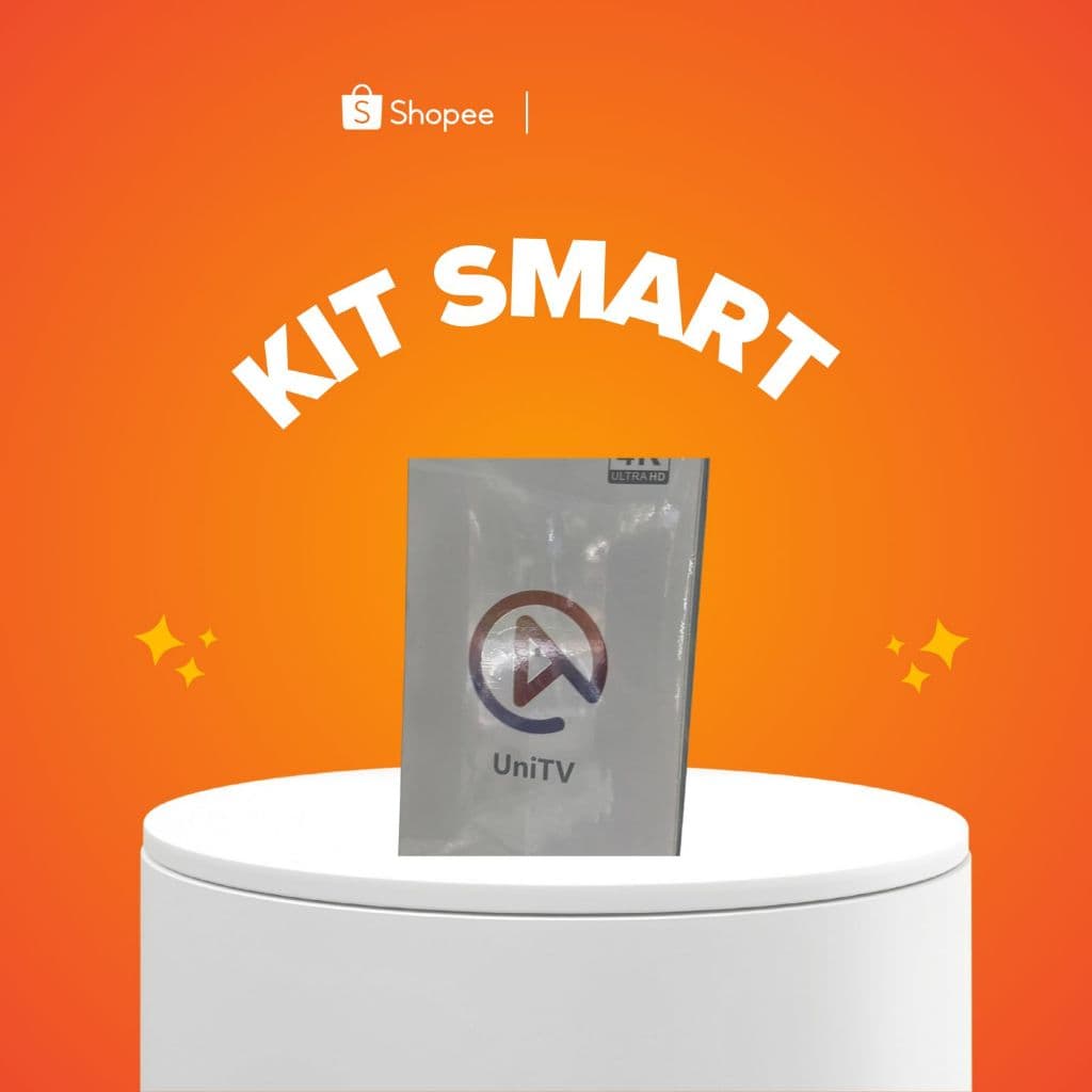 kit smart completo+(controle+fonte+hdmi)