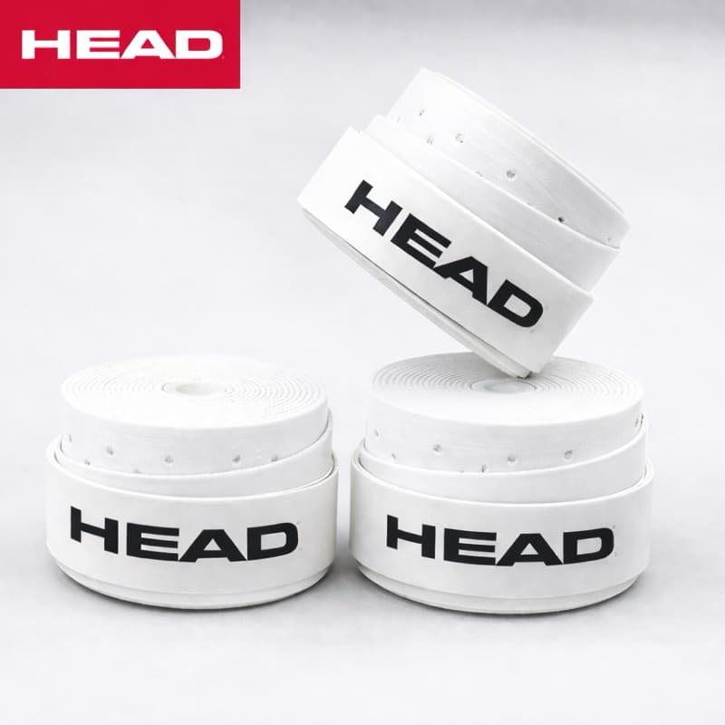 Kit 10 Un Overgrip Head Raquete Tenis Beach Tennis Padel pickleball Cor Branco Grip Envio Imediato