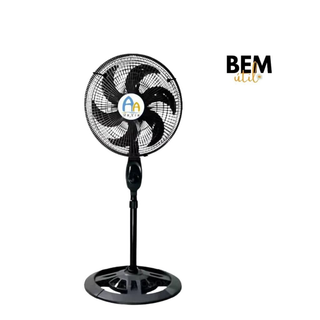 Ventilador De Coluna De Chão Turbo Vento Forte 3 Velocidades 110v/220v