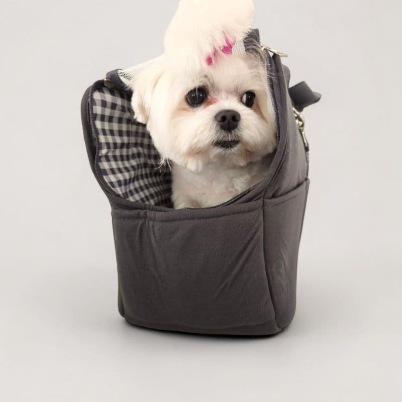 Bolsa Transporte Pet Luxo KebiPet Cama base firme Tecido Soft Viagem confortavel Cachorro Gato