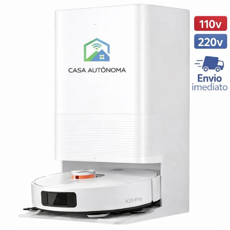Robô de Limpeza  Mi Robot Vacuum Mop X20 PRO  Mapeamento 7000Pa 220V –original lacrado