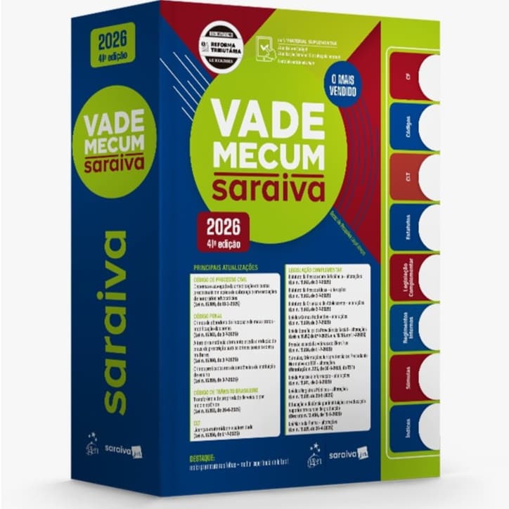 Vade Mecum Saraiva Tradicional - 41ª Edição/2026