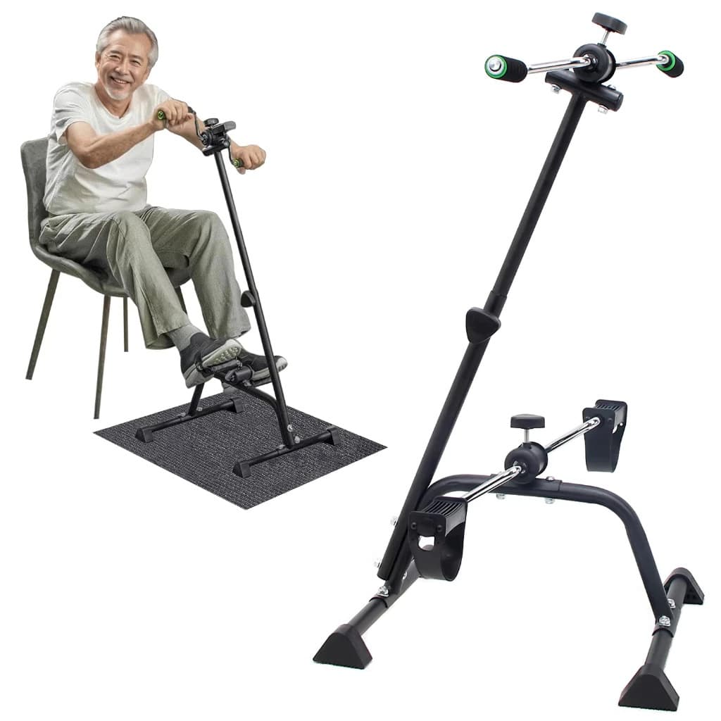 Mini Bicicleta Ergométrica Para Treino de Pernas e Braços