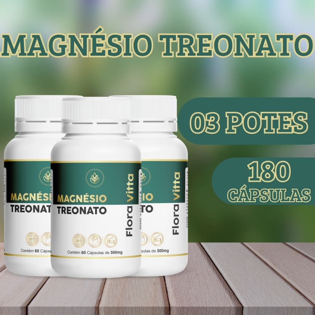 🧠 Magnésio Treonato | Memória, Foco e Saúde Cerebral em Alta Performance